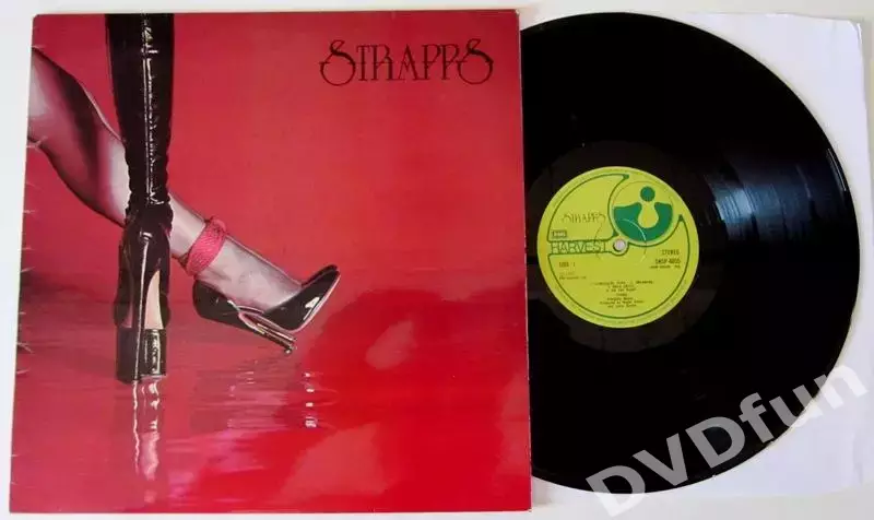 STRAPPS - STRAPPS Original 1st UK LP 1976 Harvest
