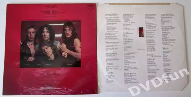 STRAPPS - STRAPPS Original 1st UK LP 1976 Harvest 2