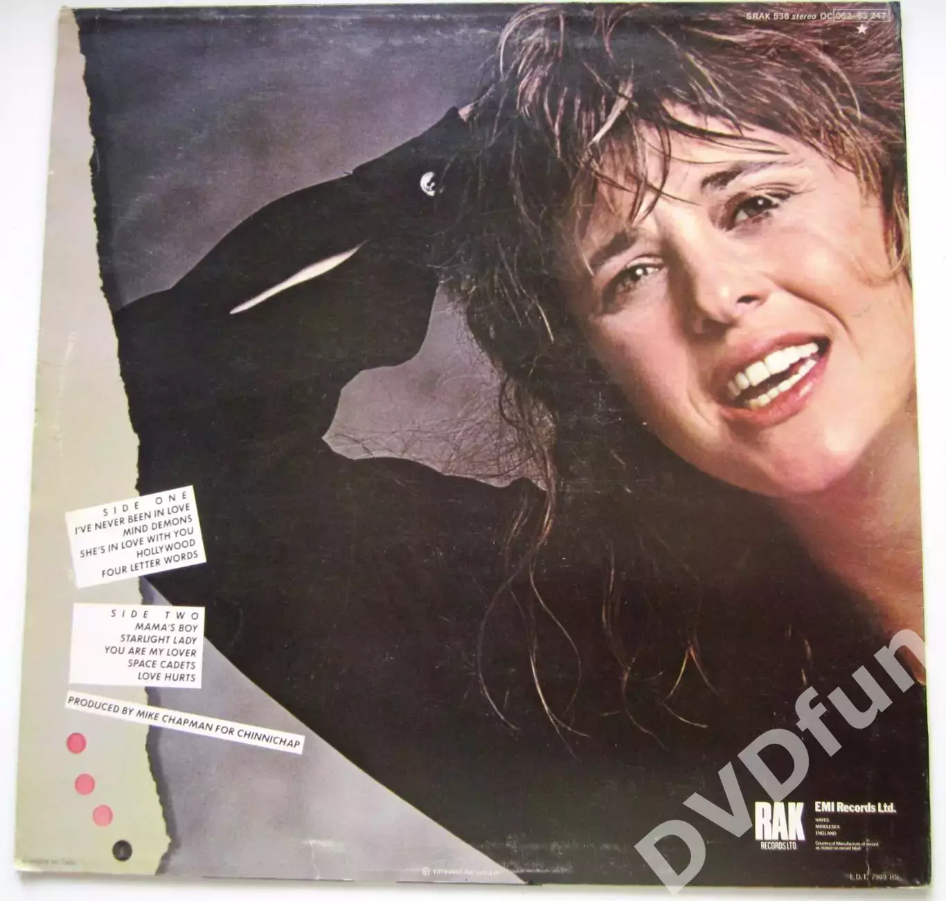 SUZI QUATRO -SUZI... AND OTHER FOUR LETTER WORDS 1st Press GERMAN LP RAK 1979 1