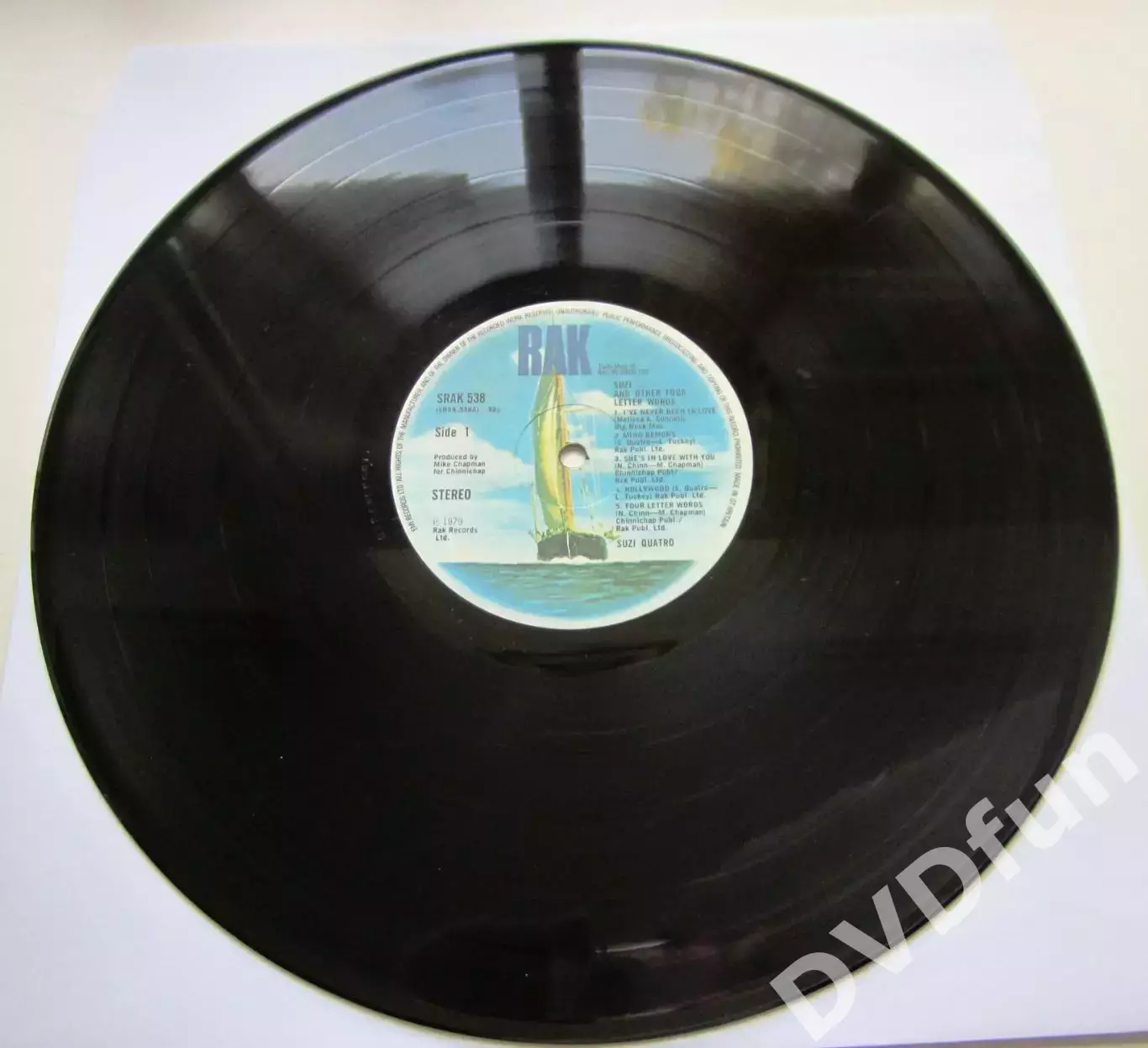 SUZI QUATRO -SUZI... AND OTHER FOUR LETTER WORDS 1st Press GERMAN LP RAK 1979 4