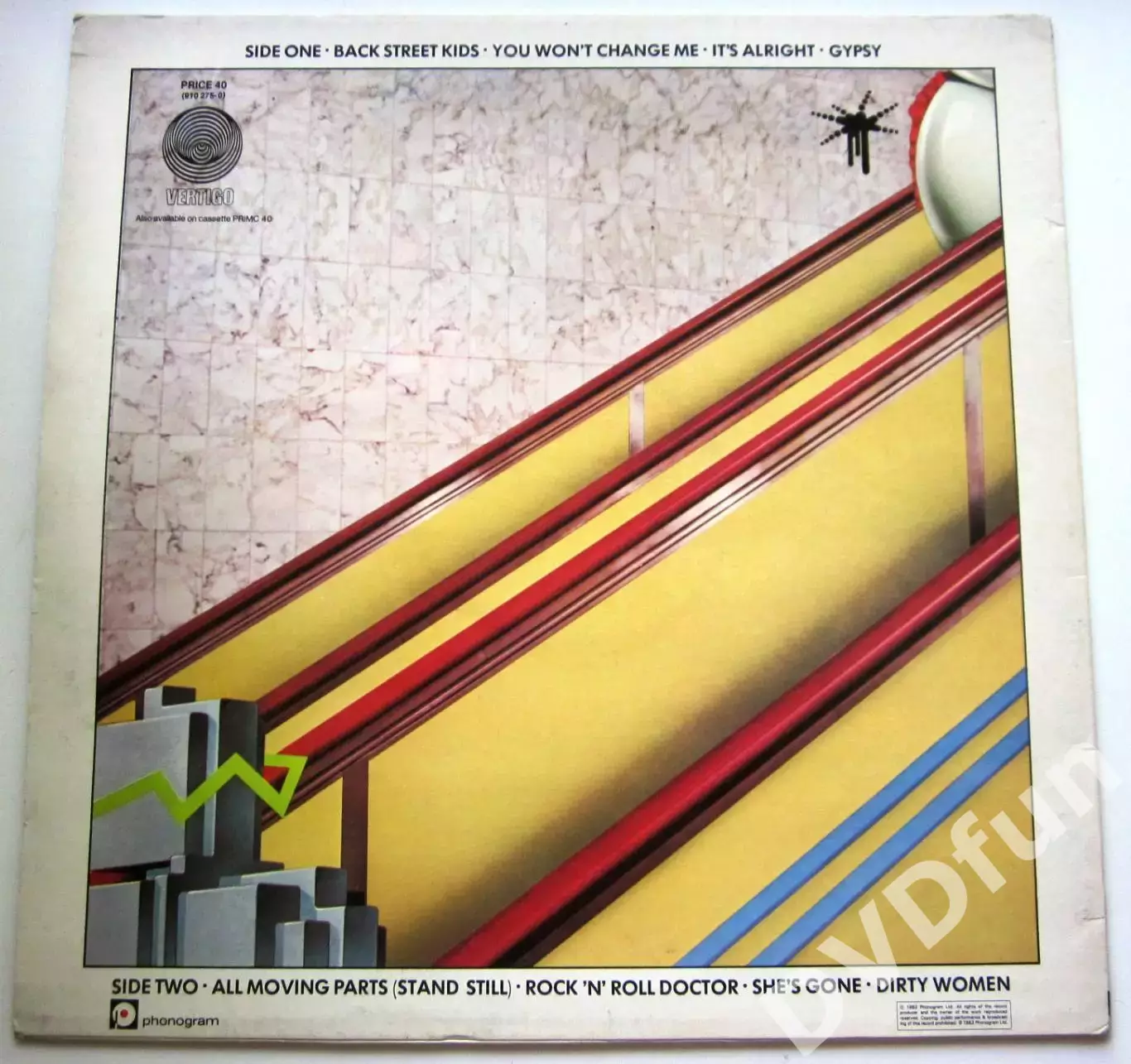 Black Sabbath?–Technical Ecstasy Vertigo ? PRICE 40 Original UK LP 1976/1983 1