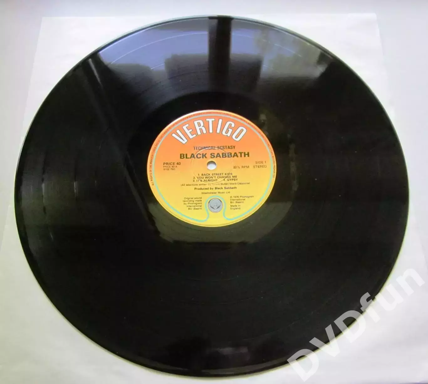 Black Sabbath?–Technical Ecstasy Vertigo ? PRICE 40 Original UK LP 1976/1983 4