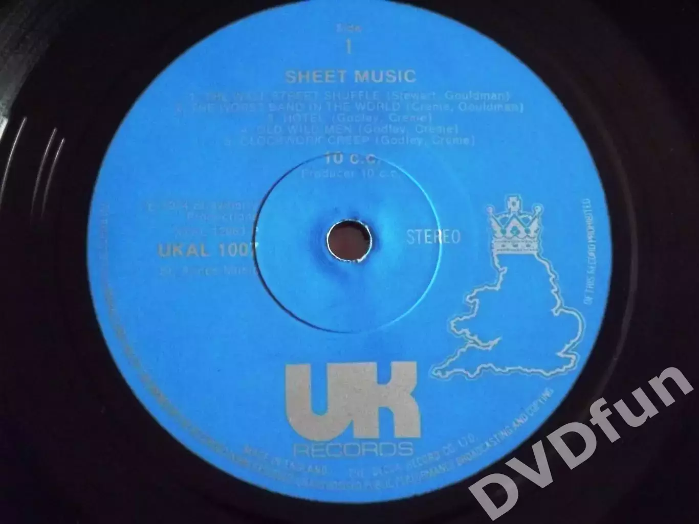 10cc -SHEET MUSIC 1st Press UK LP UK RECORDS 1974 6