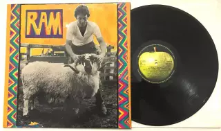 PAUL and LINDA McCARTNEY - RAM 1st Press UK LP Apple Records 1971 Fully Laminate