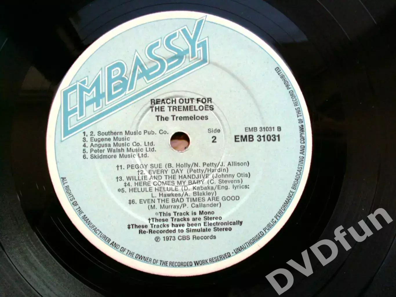 TREMELOES-REACH OUT FOR THE 1st Press UK LP 1973 5