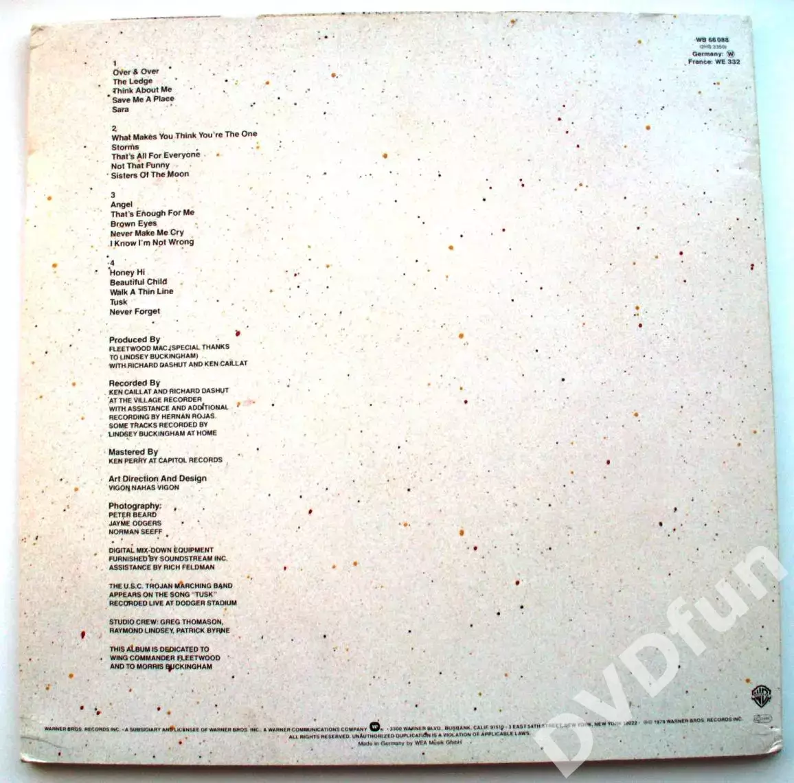 FLEETWOOD MAC-TUSK GERMAN 2LP 1979 1