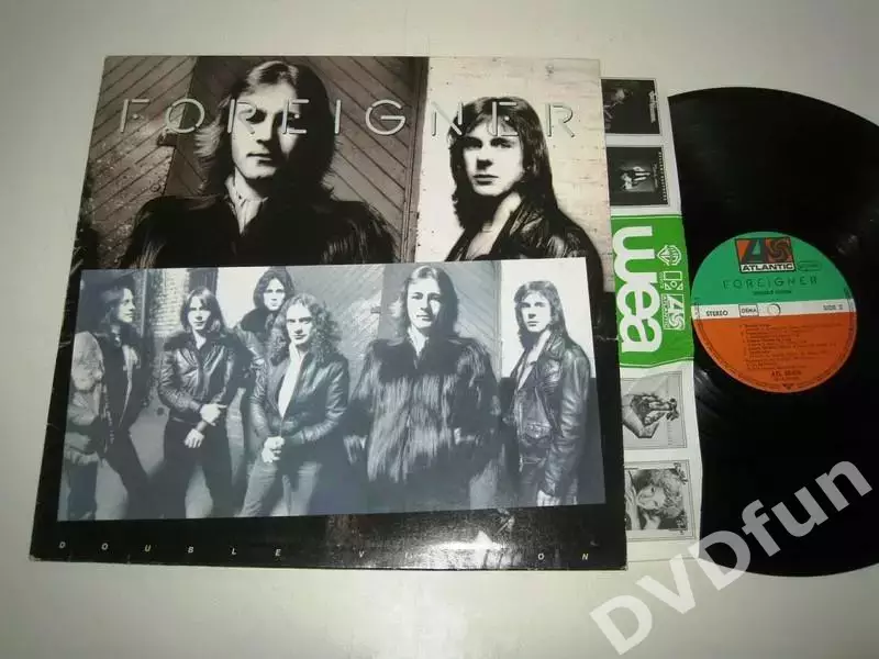 FOREIGNER-DOUBLE VISION ORIGINAL GERMAN LP 1978 NM