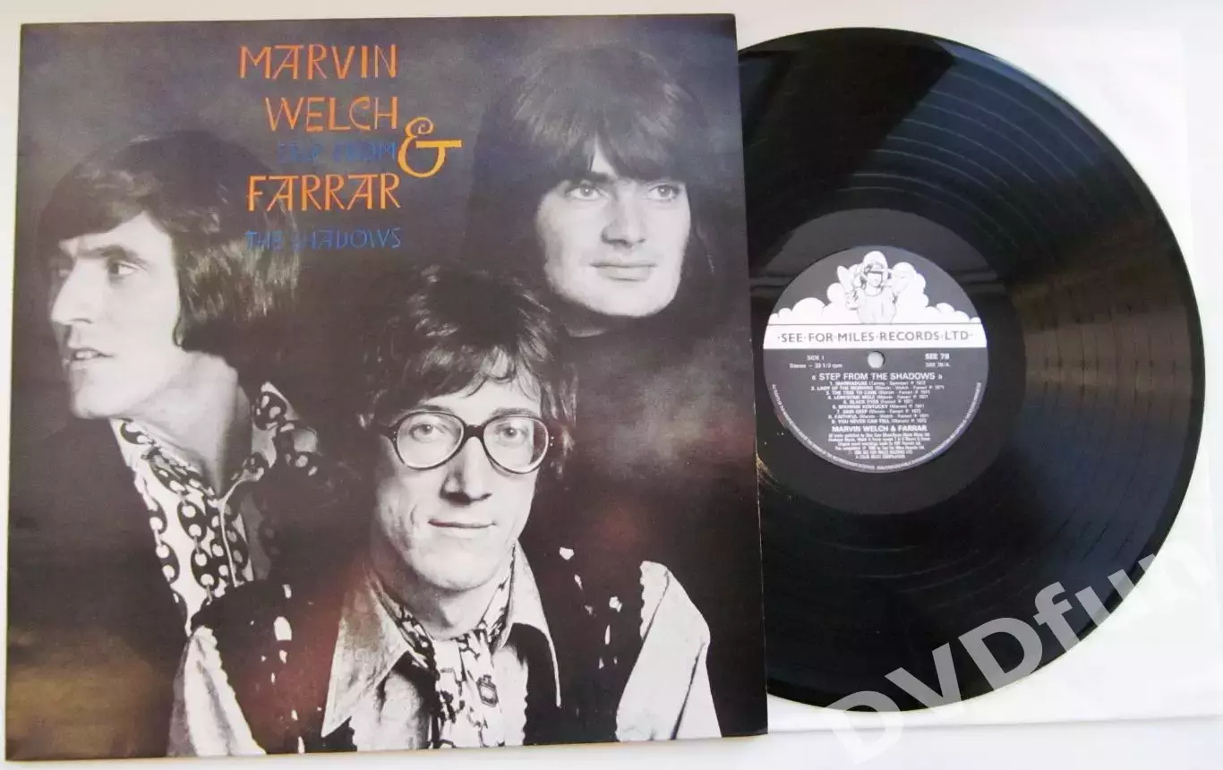 MARVIN WELCH & FARRAR-STEP FROM THE SHADOWS UK LP VERYRARE 1972 MINT/MINT
