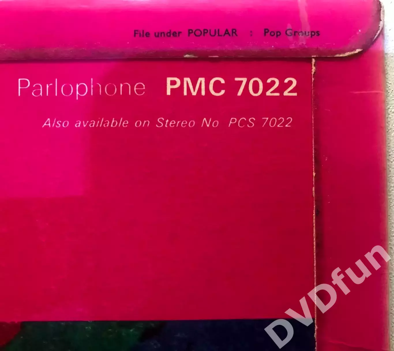 THE HOLLIES-EVOLUTION 1st Press UK LP 1967 PARLOPHONE MONO PMC 7022 RARE 7