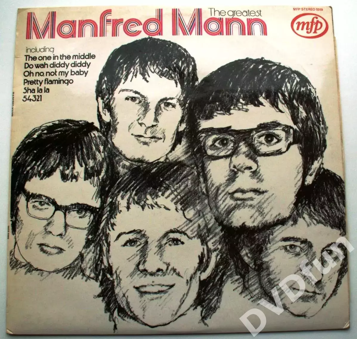 MANFRED MANN GREATEST HITS 1st Press UK LP 1964