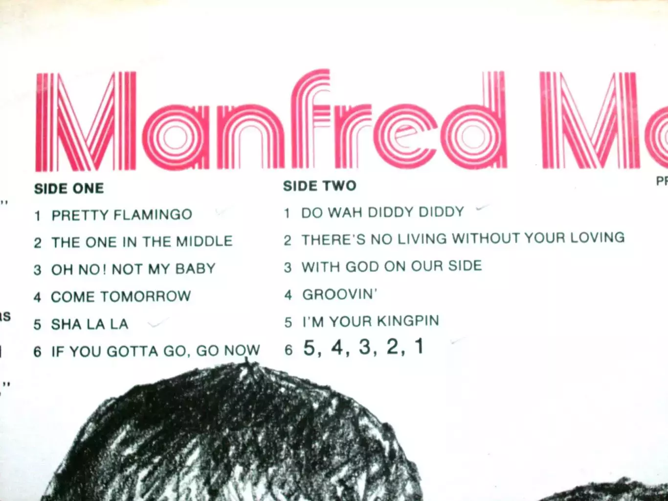 MANFRED MANN GREATEST HITS 1st Press UK LP 1964 2