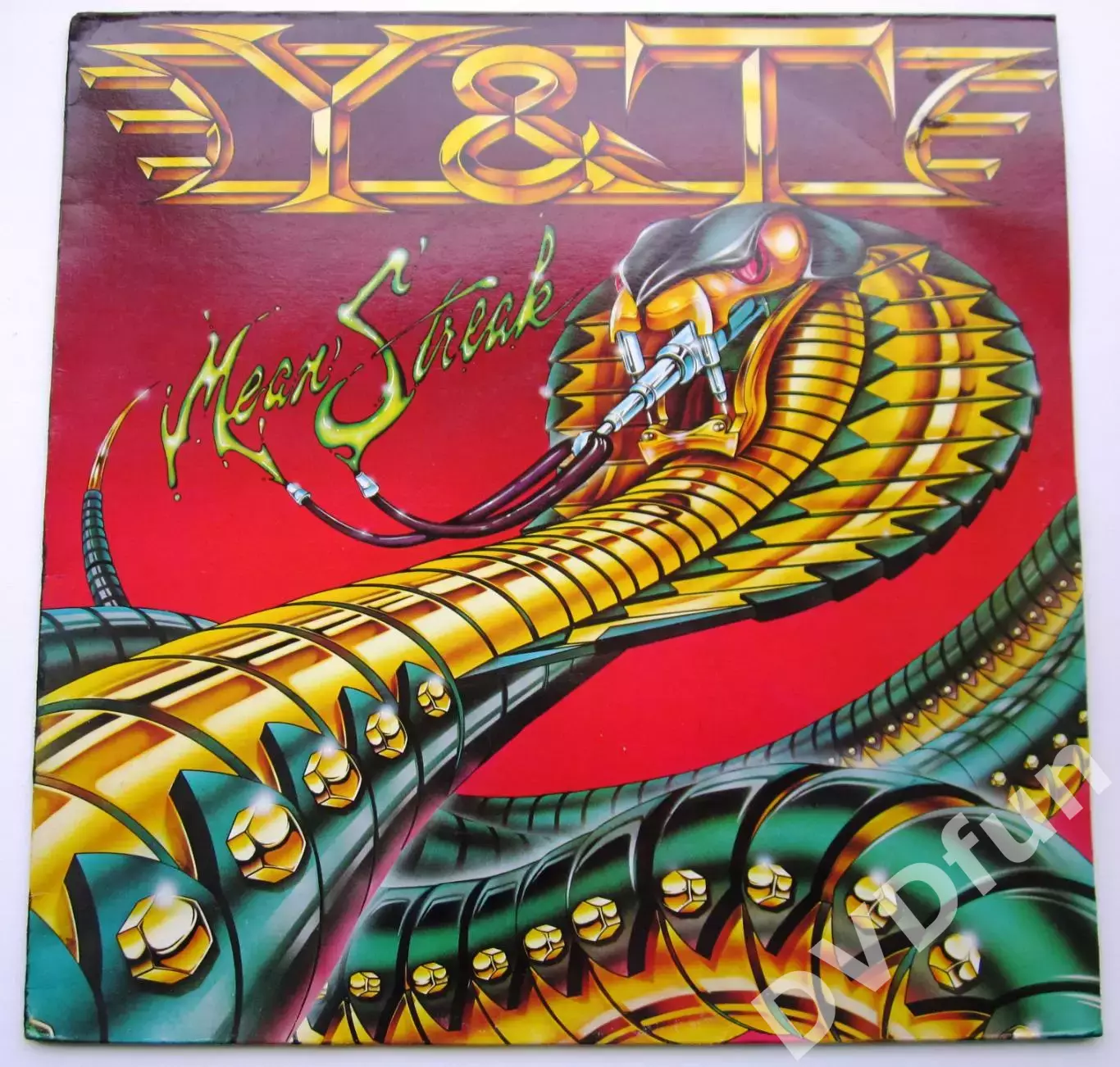 Y & T MEAN STREAK 1st UK LP A&M 1983 1