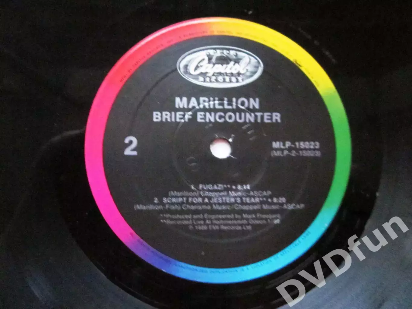 MARILLION-BRIEF ENCOUNTER Original US LP1986 5