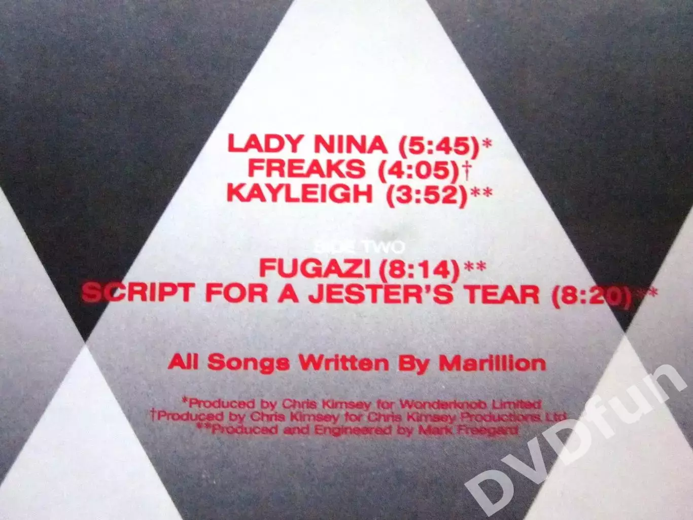 MARILLION-BRIEF ENCOUNTER Original US LP1986 3