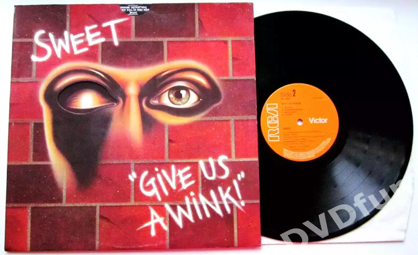 SWEET GIVE US A WINK 1st Press UK LP RCA 1976 MINT