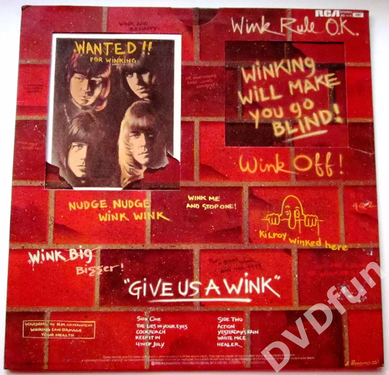 SWEET GIVE US A WINK 1st Press UK LP RCA 1976 MINT 2