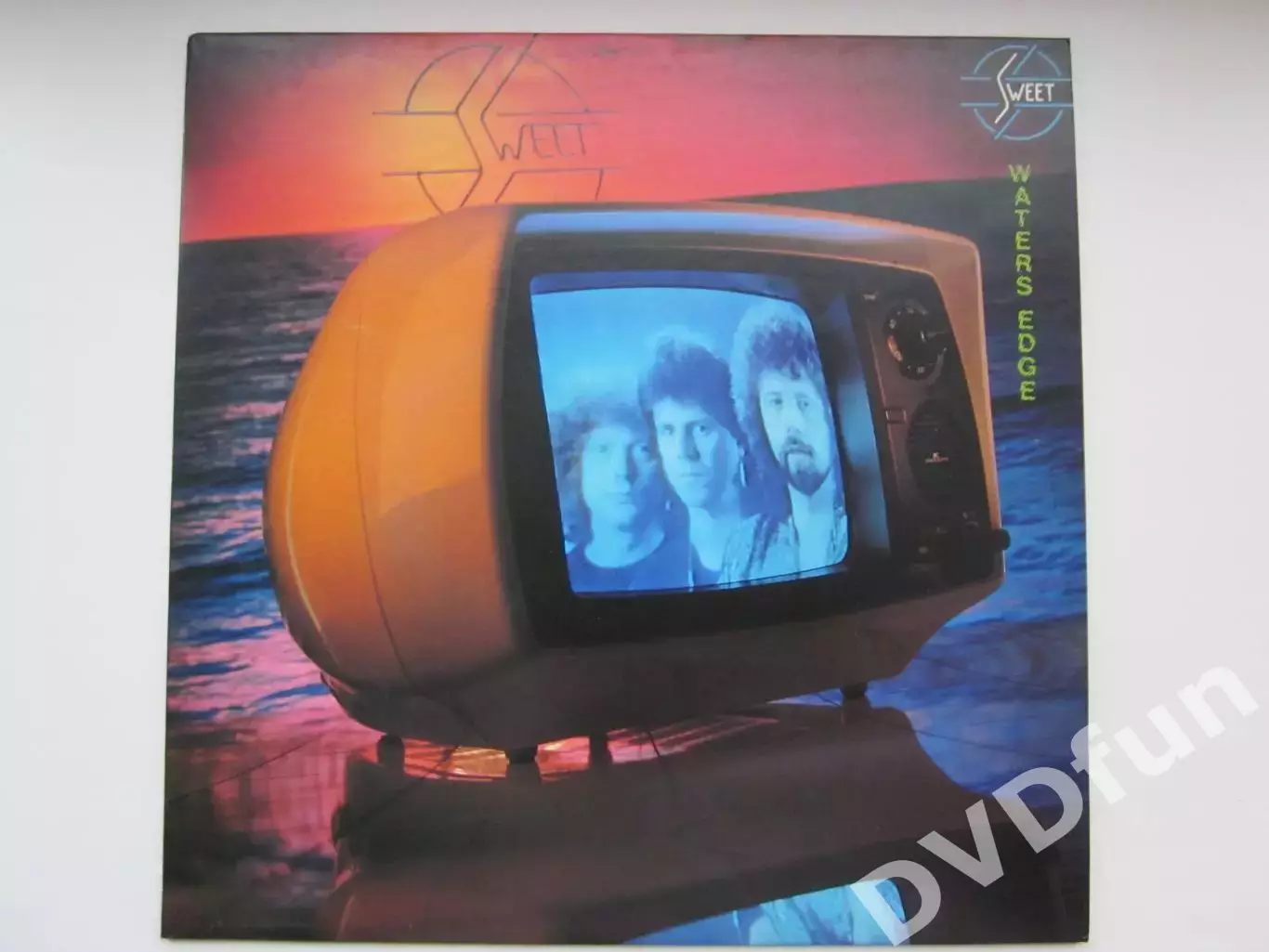 SWEET- WATERS EDGE 1st Press UK LP POLYDOR 1980 MINT/MINT MEGARARE 1