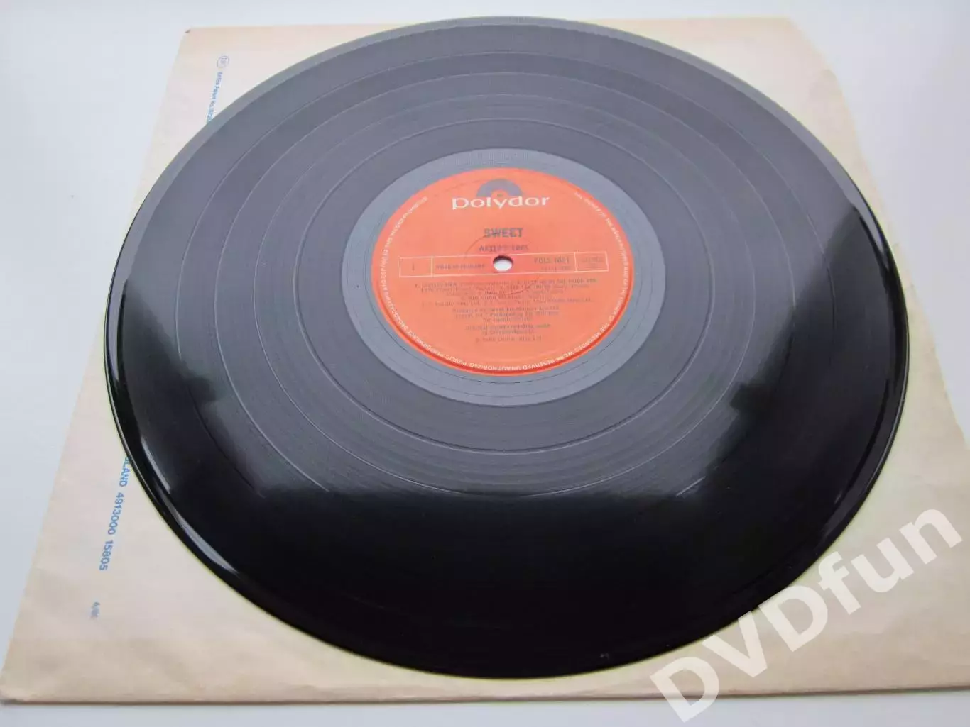 SWEET- WATERS EDGE 1st Press UK LP POLYDOR 1980 MINT/MINT MEGARARE 3