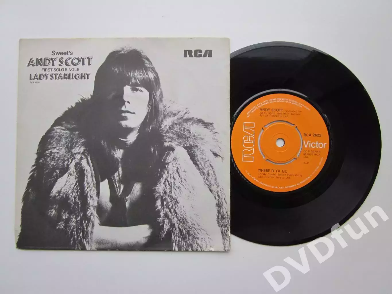 ANDY SCOTT (SWEET) LADY STARLIGHT 7'' 45ПЯТКА DEMO VERYRARE 3