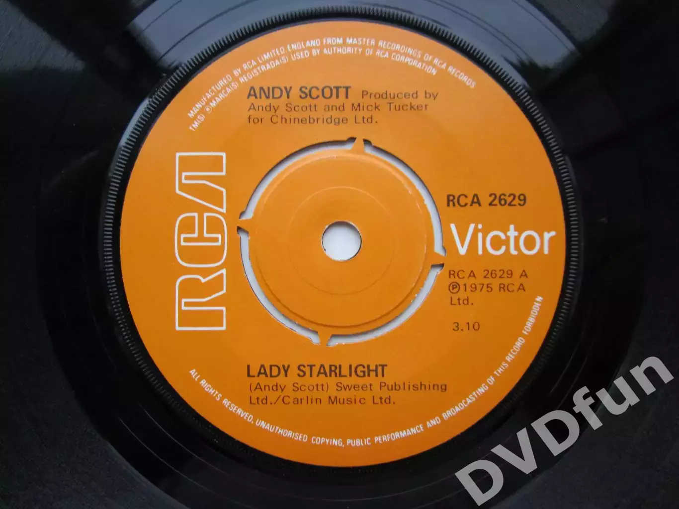ANDY SCOTT (SWEET) LADY STARLIGHT 7'' 45ПЯТКА DEMO VERYRARE 4
