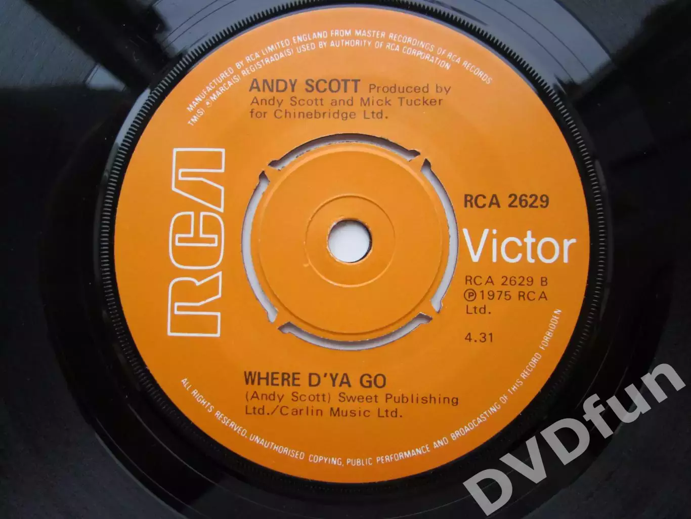 ANDY SCOTT (SWEET) LADY STARLIGHT 7'' 45ПЯТКА DEMO VERYRARE 5