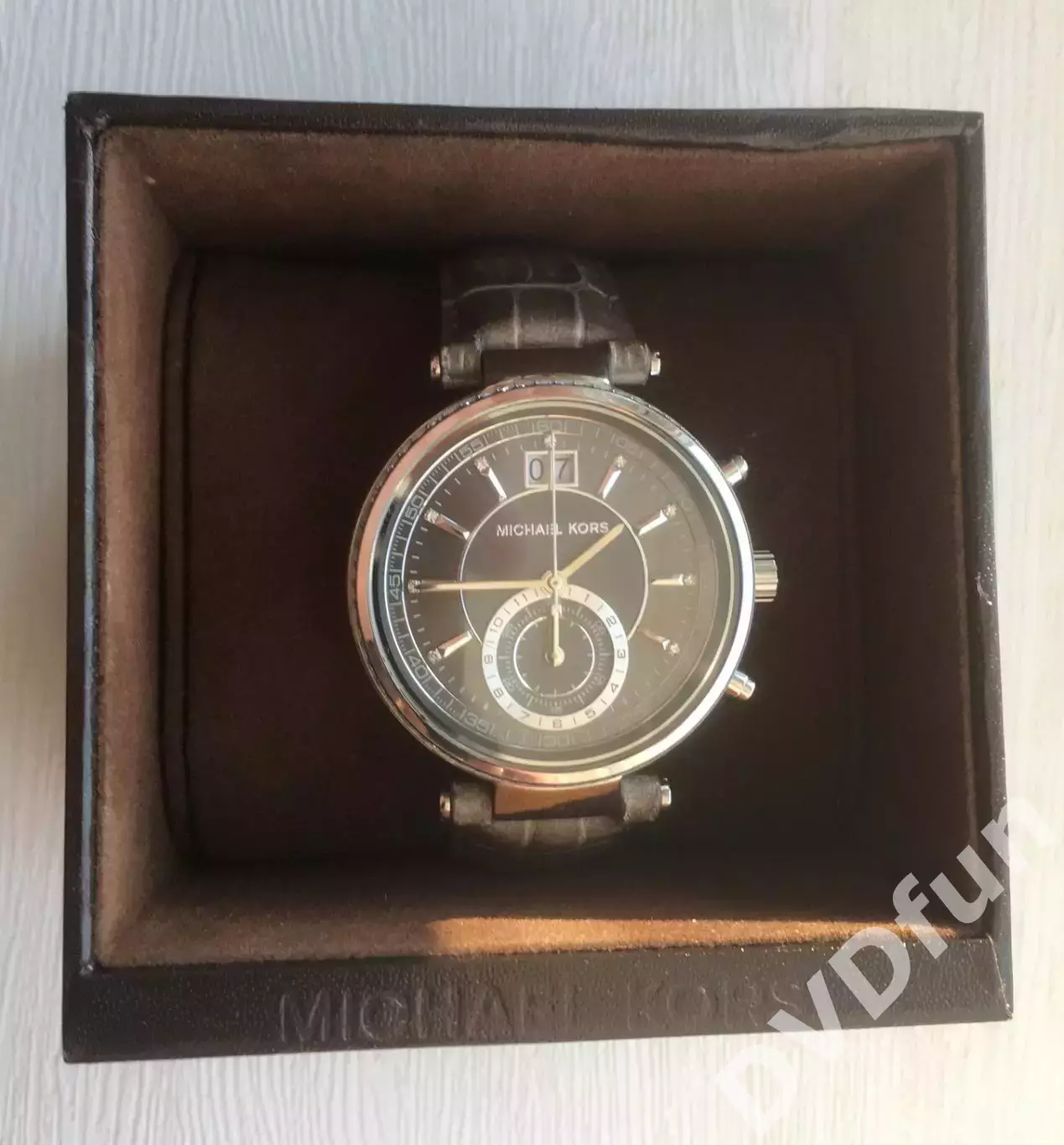 ЧАСЫ ЖЕНСКИЕ КЛАССА ЛЮКС СЛОЖНЫЙ МЕХАНИЗМ С КРИСТАЛЛАМИ СВАРОВСКИ MICHAEL KORS 3