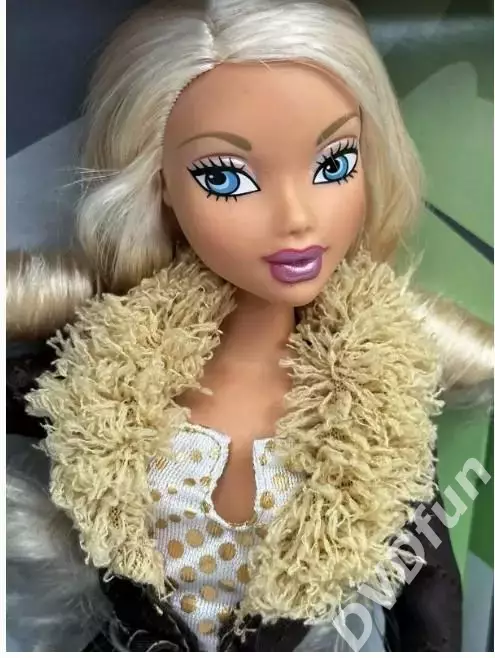 КУКЛА БАРБИ BARBIE+МОТОРОЛЛЕР MY SCENE BLUE WESPA 2003 MATTEL Inc USA ОРИГИНАЛ 2