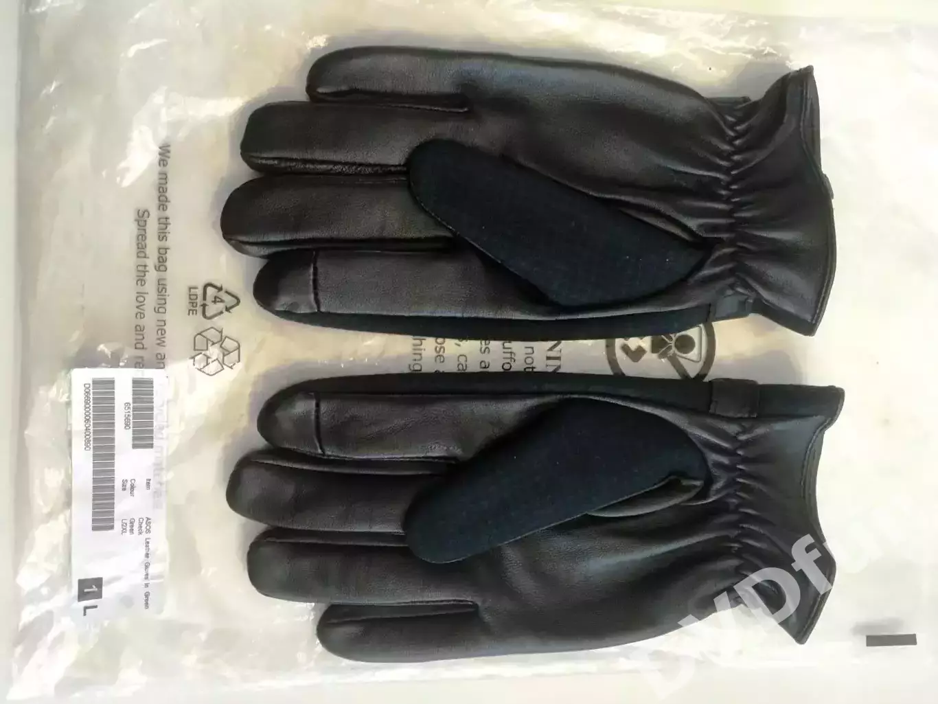 ПЕРЧАТКИ МУЖСКИЕ КОЖА 100% +ТКАНЬ НОВЫЕ 2