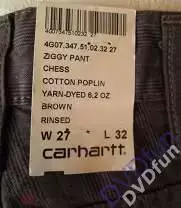 ДЖИНСЫ CARHARTT P0PLIN ТОНКИЕ 3