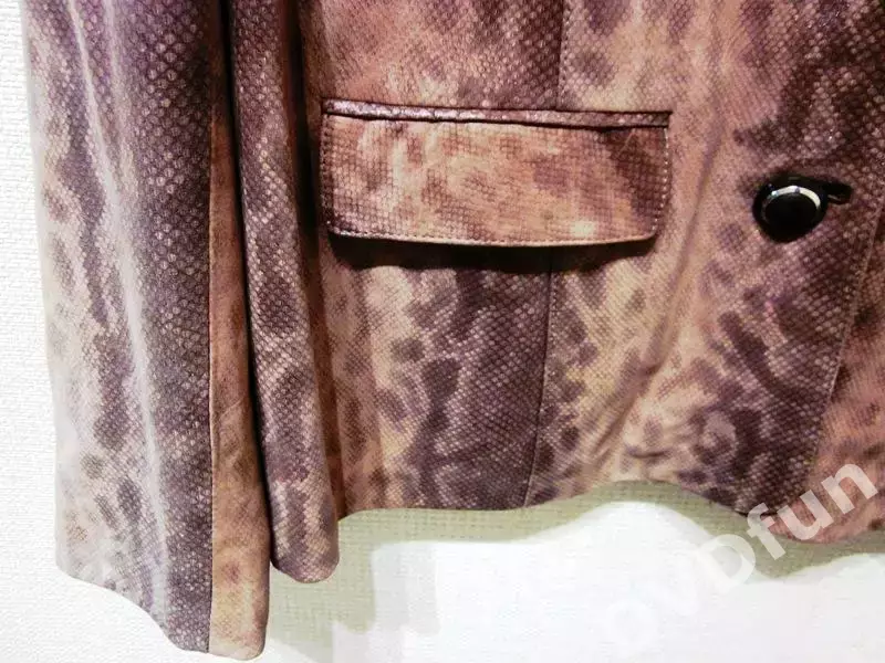 КОЖАНЫЙ ПИДЖАК GLOBUS PLAZA 100% Leather (НАТУРАЛЬНАЯ КОЖА) НА ПОДКЛАДКЕ НОВЫЙ 4