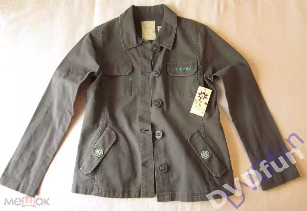 ПИДЖАК АМЕРИКАНСКОЙ ФИРМЫ VOLCOM НОВЫЙ С ЭТИКЕТКОЙ ОРИГИНАЛ