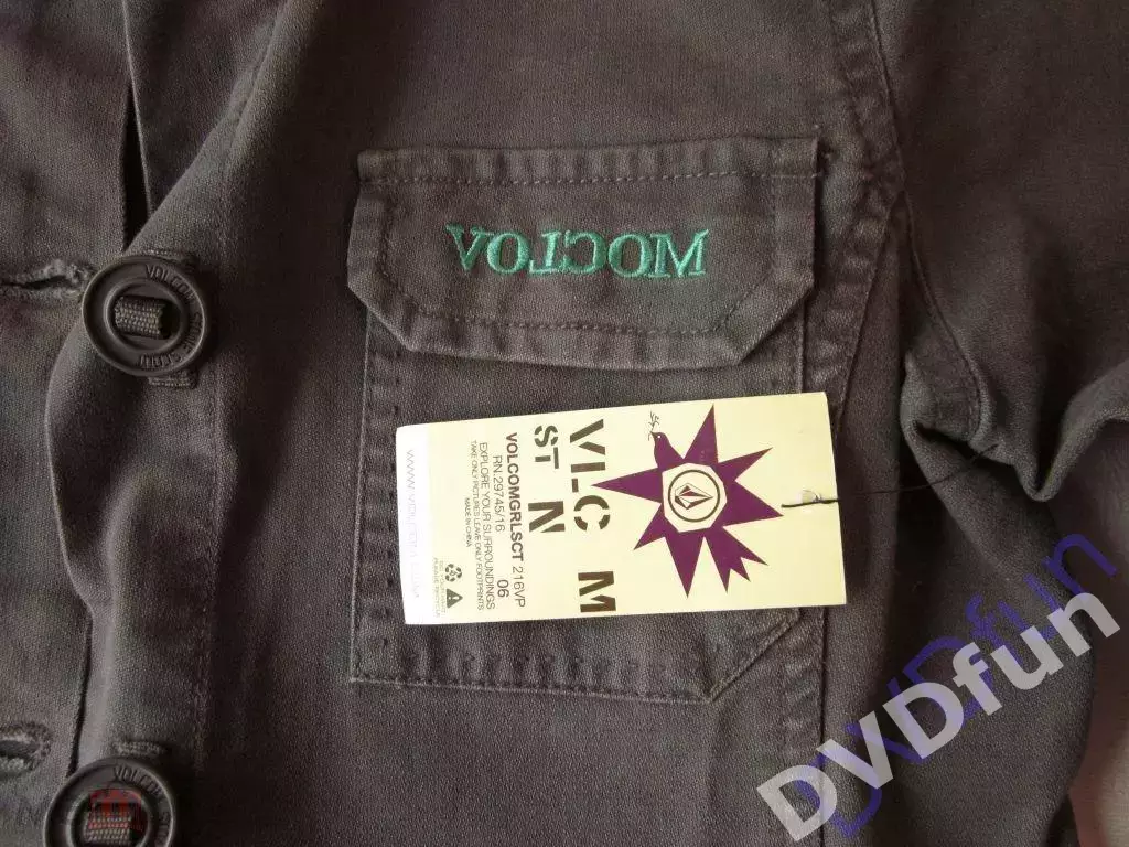 ПИДЖАК АМЕРИКАНСКОЙ ФИРМЫ VOLCOM НОВЫЙ С ЭТИКЕТКОЙ ОРИГИНАЛ 4