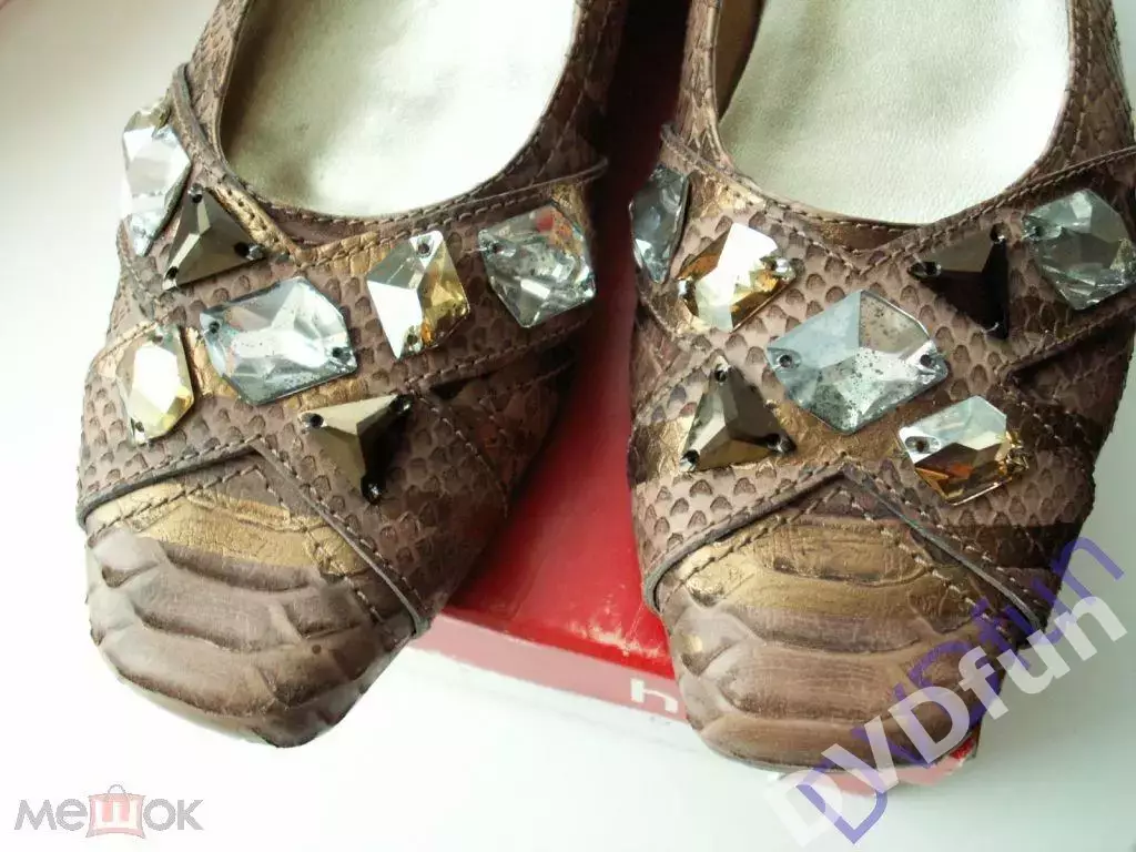 ТУФЛИ HOGL СО СТРАЗАМИ SWAROVSKI РАЗМ.41 НОВЫЕ В КОРОБКЕ МADЕ IN AUSTRIA 3