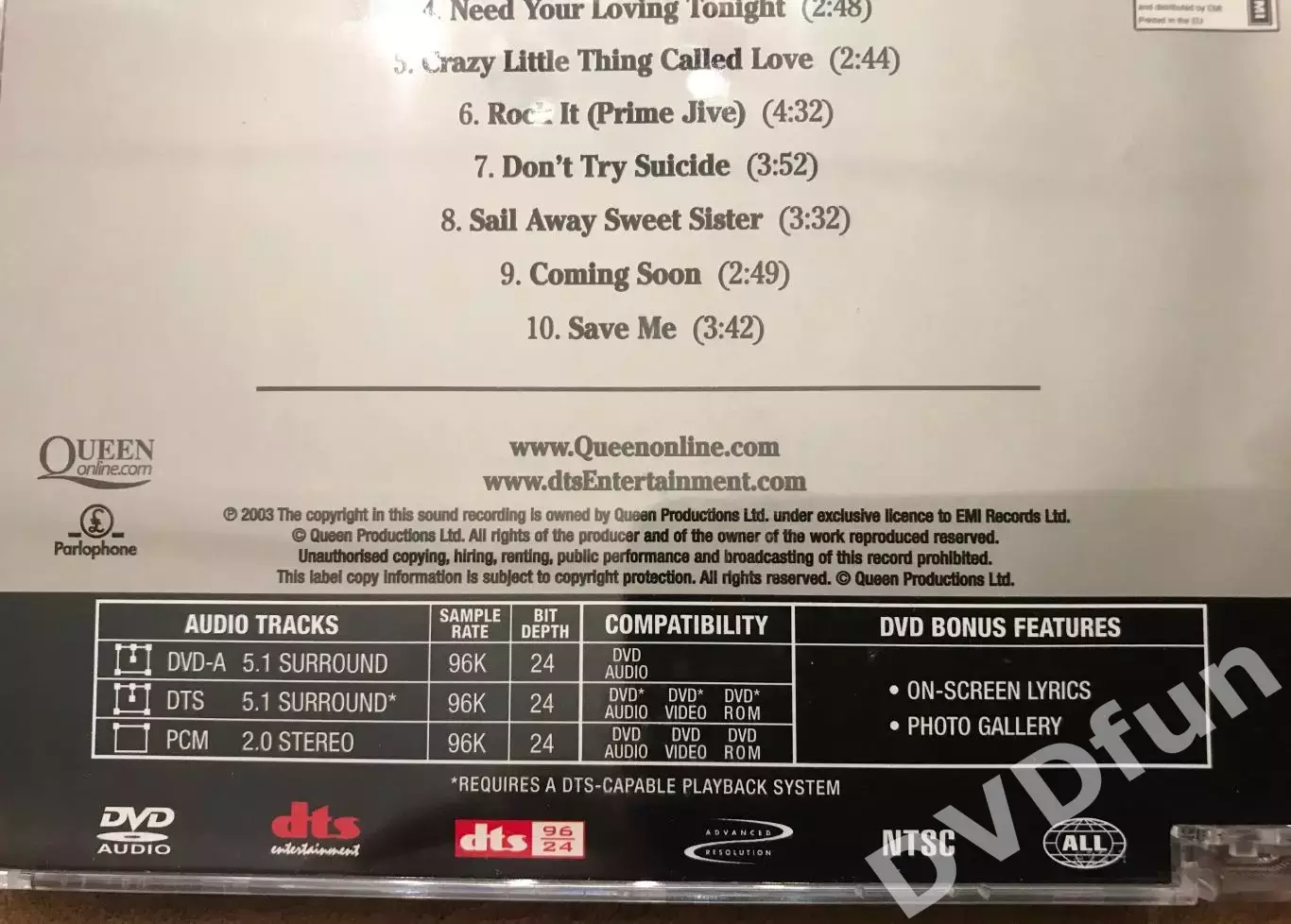 QUEEN-THE GAME DVD-AUDIO 2003 7