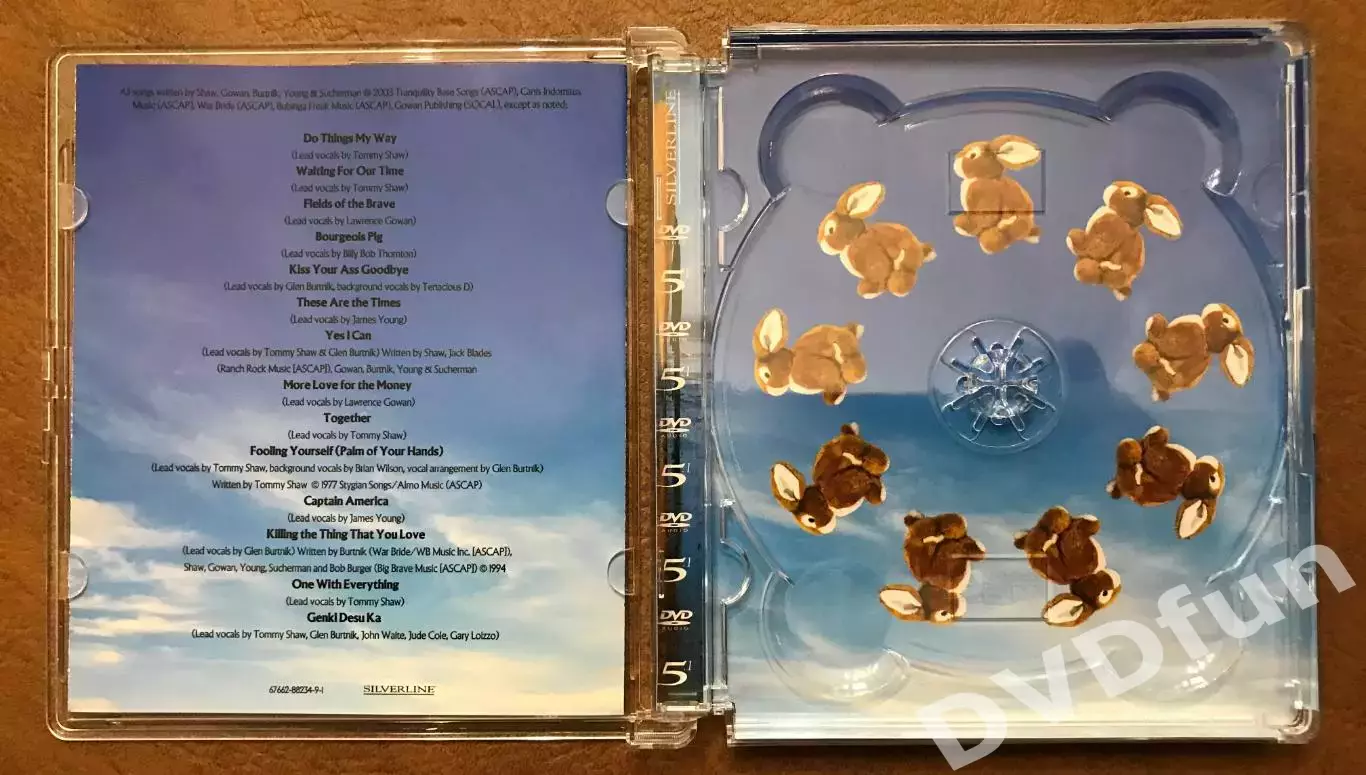 STYX-CYCLORAMA DVD-AUDIO Sanctuary Records Group 2003 USA RARE 3