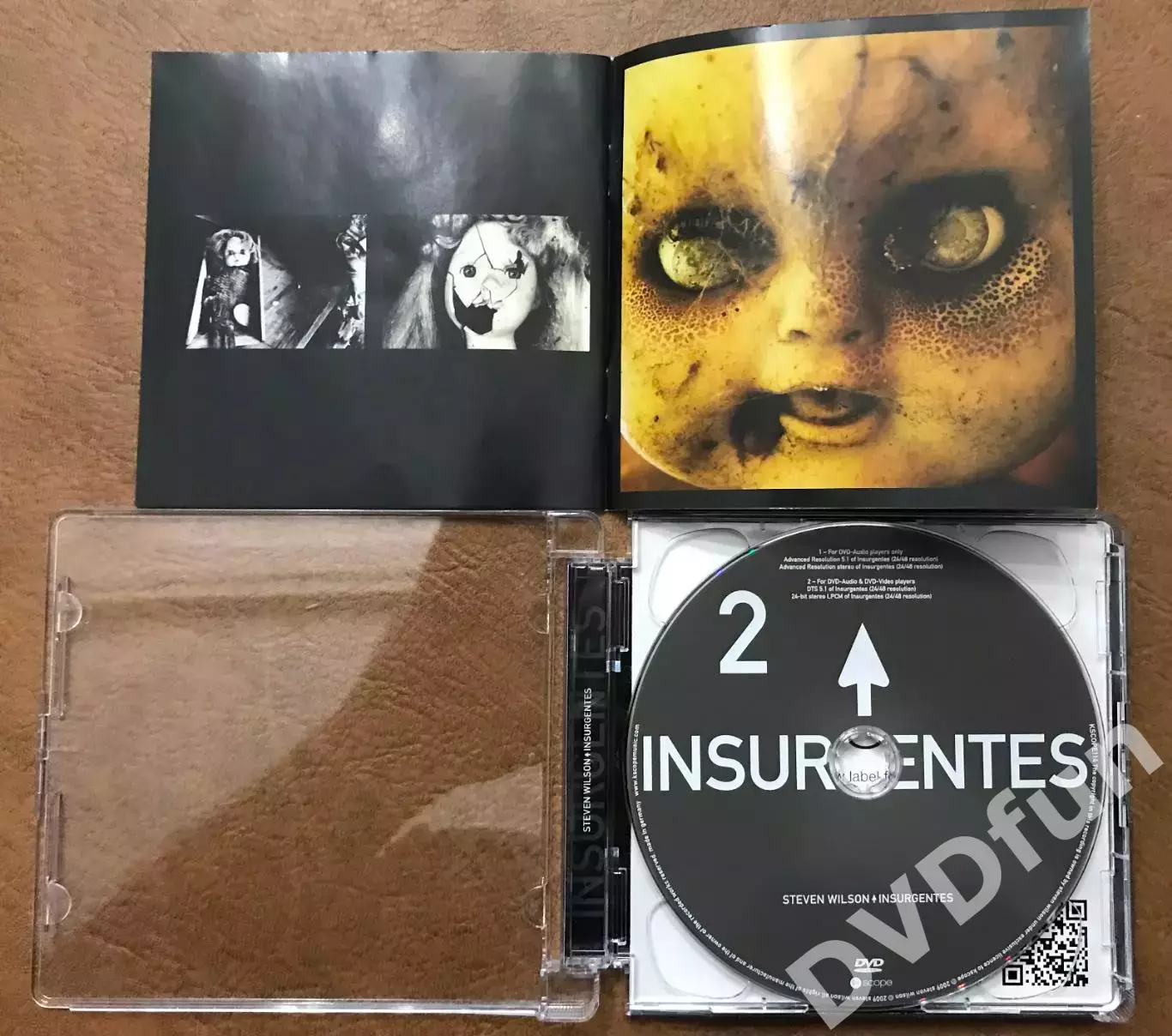 STEVEN WILSON-INSURGENTES DELUXE CD+DVD AUDIO Super Jewel Box 2009 NEW RARE 3
