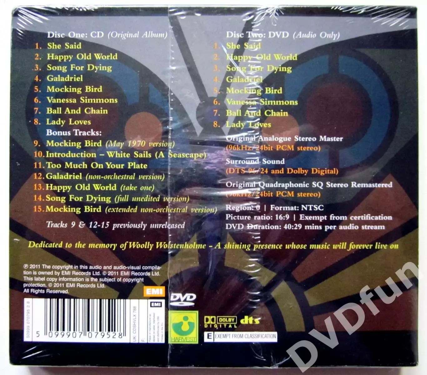 BARCLAY JAMES HARVEST ONCE AGAIN CD+DVD-AUDIO 2DISC SET 2011 SEALED RARE 1