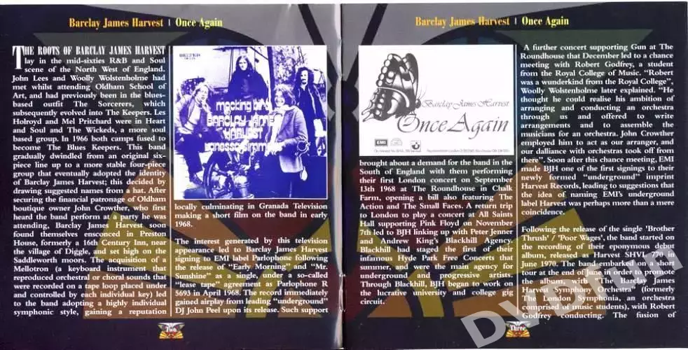 BARCLAY JAMES HARVEST ONCE AGAIN CD+DVD-AUDIO 2DISC SET 2011 SEALED RARE 6