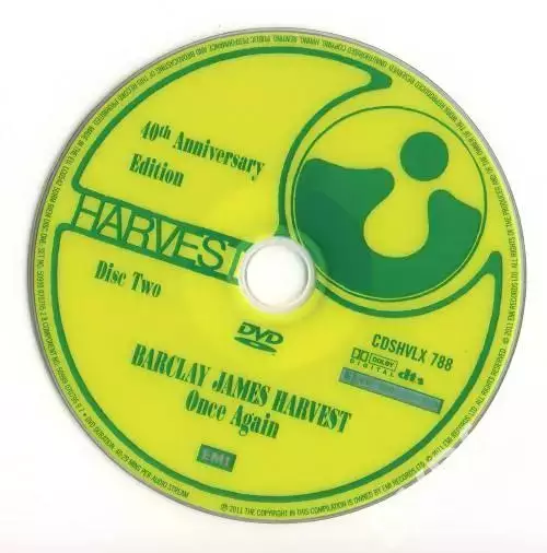 BARCLAY JAMES HARVEST ONCE AGAIN CD+DVD-AUDIO 2DISC SET 2011 SEALED RARE 4
