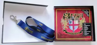 SAXON-LEON HEART CD+DVD-AUDIO BOX SET 2006 NEW RARE Limited Edition