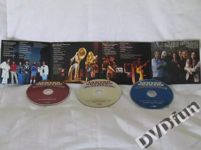 LYNYRD SKYNYRD-SOUTHERN SURROUNDINGS CD+DVD-VIDEO+DVD-AUDIO 3 DISC SET SEALED 7
