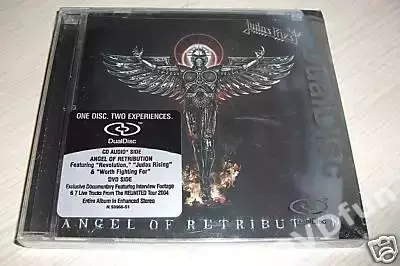 JUDAS PRIEST ANGEL OF RETRIBUTION DUAL DISC CD+AUDIODVD