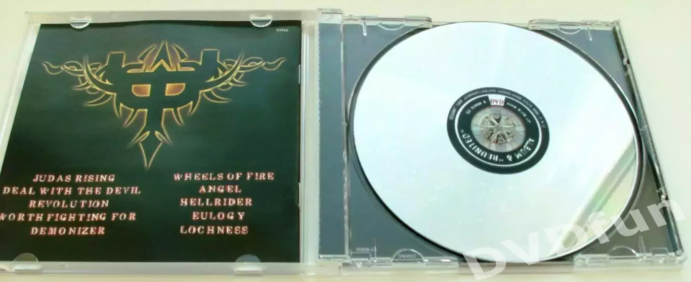 JUDAS PRIEST ANGEL OF RETRIBUTION DUAL DISC CD+AUDIODVD 1