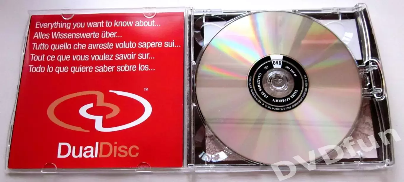 EROS RAMAZZOTTI -CALMA APPARENTE DUALDISC DVD-AUDIO 2005 RARE 4