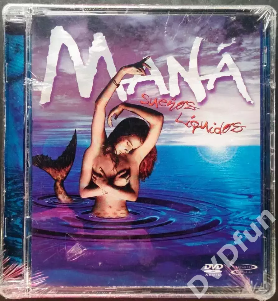 MANA-SUENOS LIQUiDOS DVD-AUDIO WARNER 1997 RARE