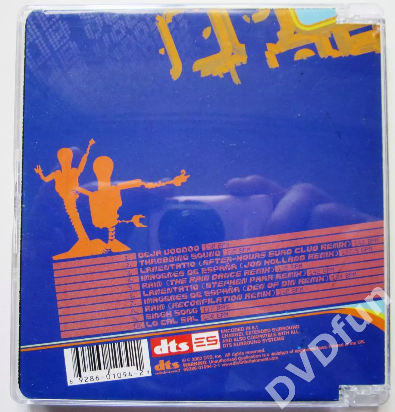 STUDIO VOODOO - CLUB VOODOO(DVD-AUDIO) DTS-CD 2002 1