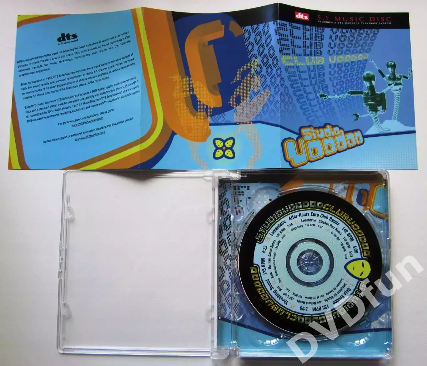 STUDIO VOODOO - CLUB VOODOO(DVD-AUDIO) DTS-CD 2002 4