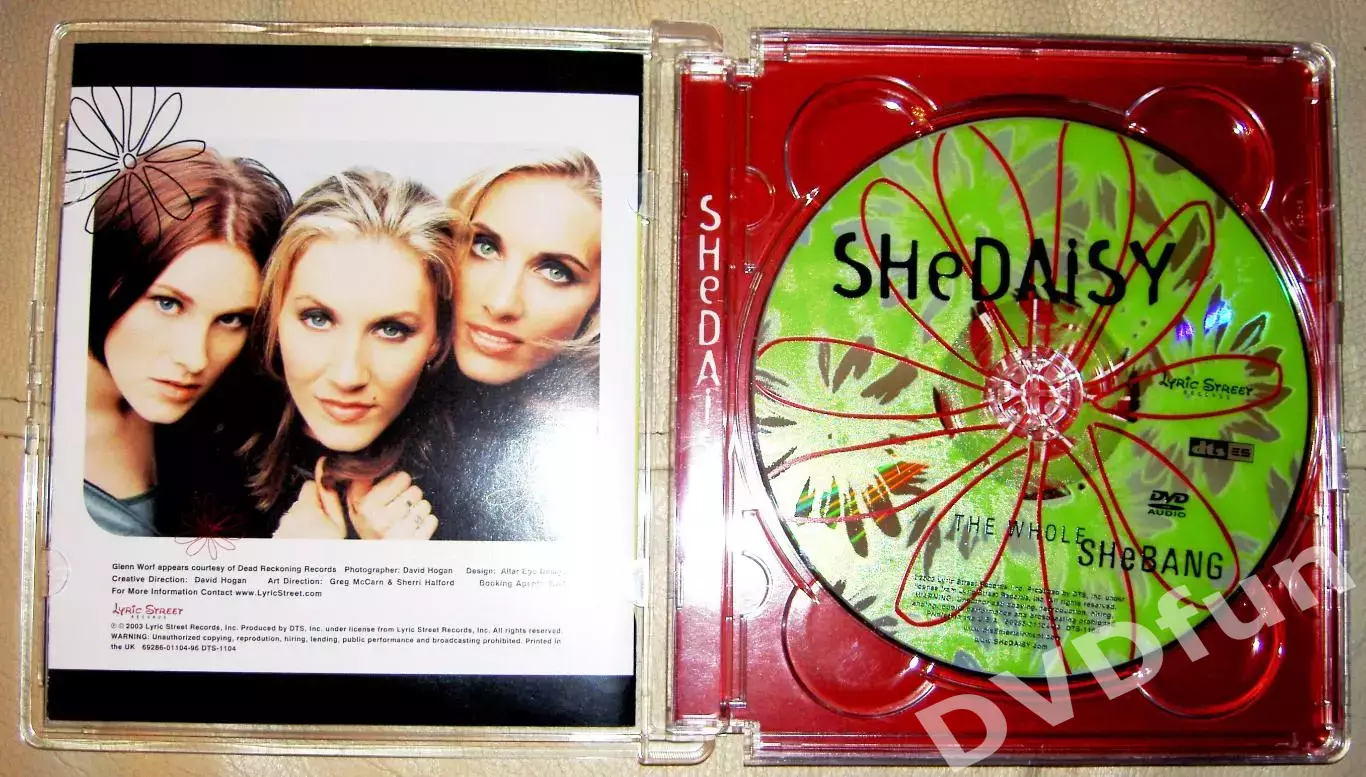 SHeDAISY -THE WHOLE SHeBANG DVD-AUDIO 2003 3