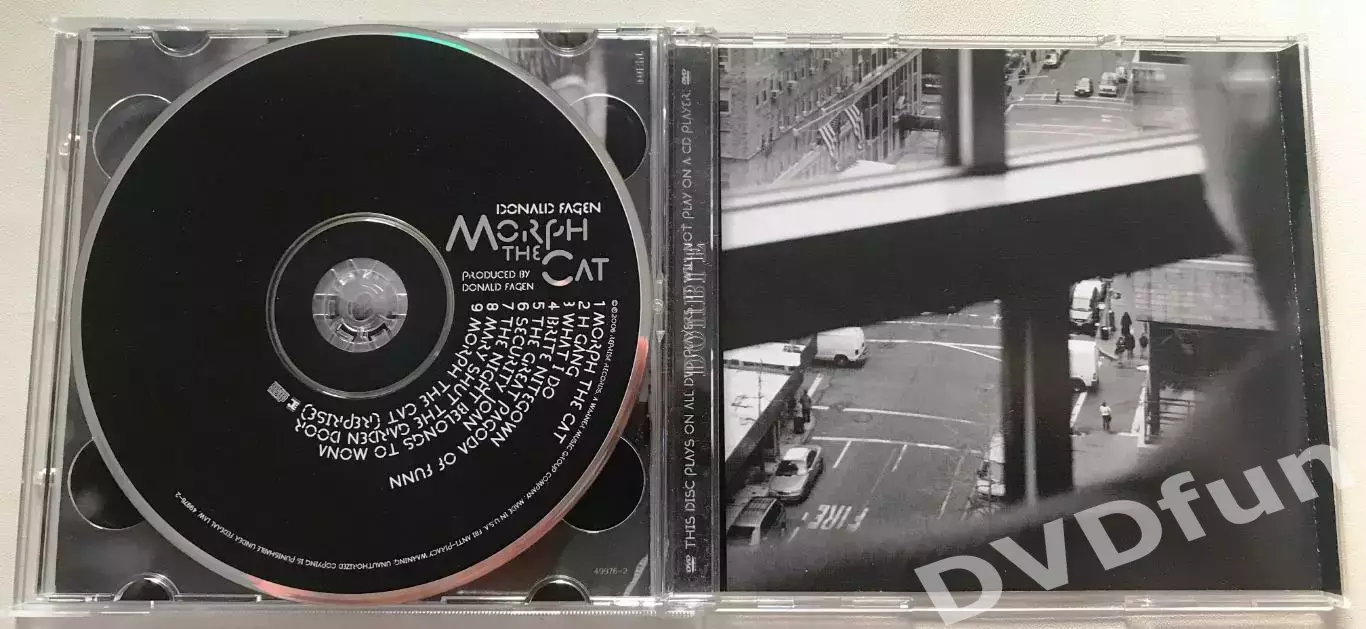 Donald Fagen - Morph The Cat CD+DVD-AUDIO SET Reprise 2006 NEW RARE Limited 2