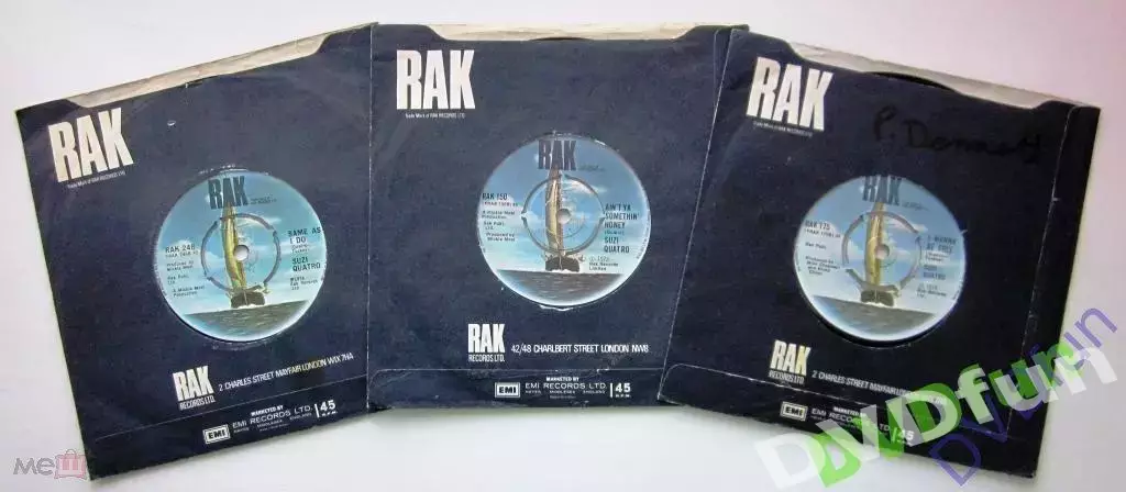 SUZI QUATRO-САN THE CAN -TO BIG 7'Single 45пятка